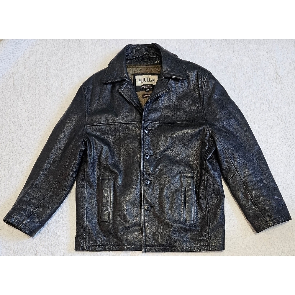 Wilson's M.Julian Leather Coat With Removable Thinsulate Liner